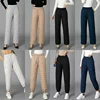 2025Women Winter Down Cotton Pants Large Size Thicked Thermal Quilted Cotton Trousers Middle Aged Elderly Mama Warm Pants M-3XL 4