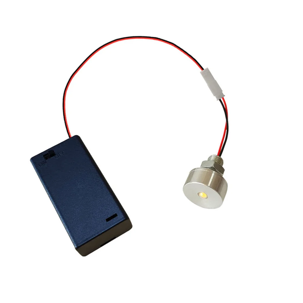 3WLED Battery Bulb 3VLED Beads Creative Nightlight Lantern Model Handmade Mini Bulb with Switch 2