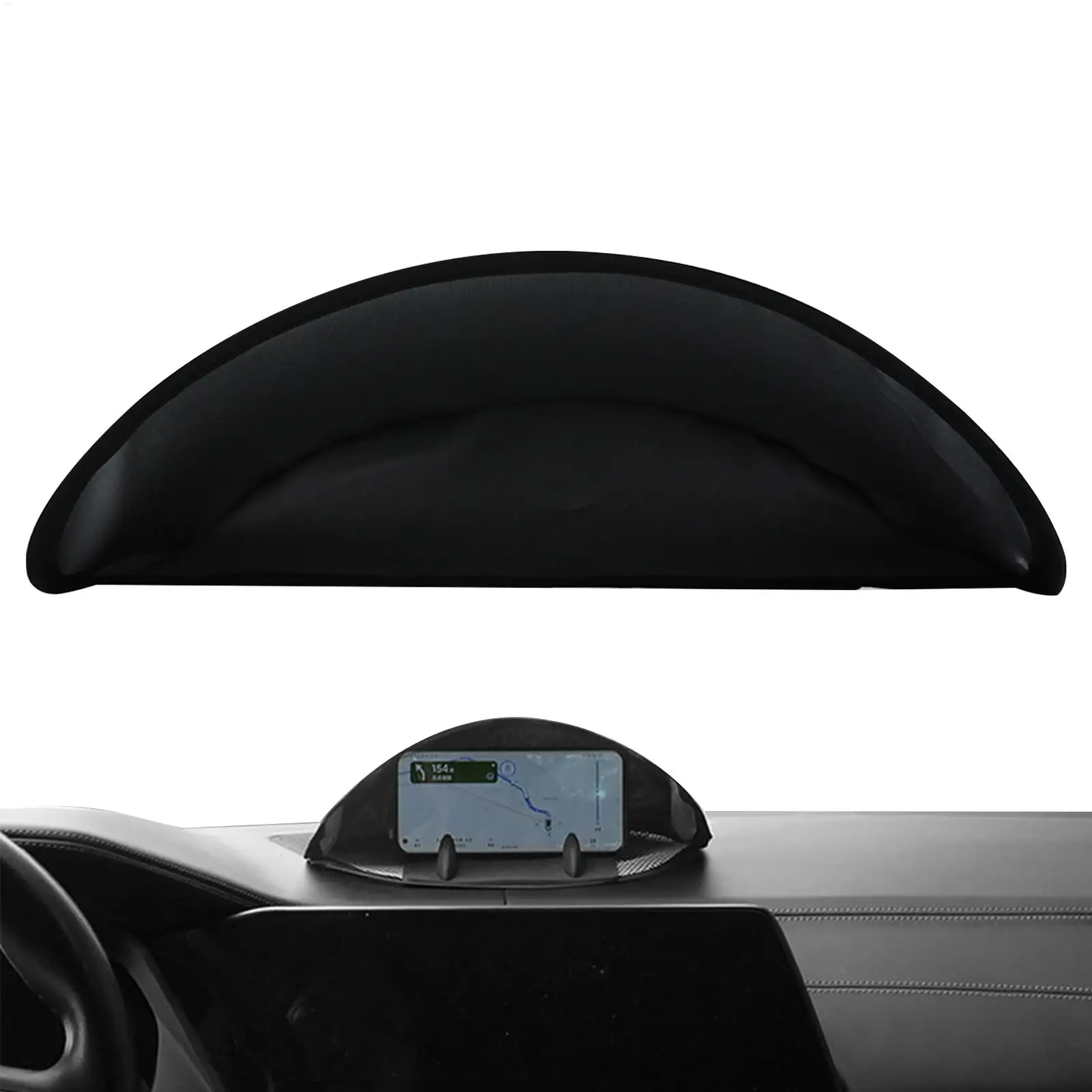 1pcs Car GPS Navigation Sunshade Visor Cover Sun Shade Barrier Light Cover GPS Navigator Case Auto Interior Accessories