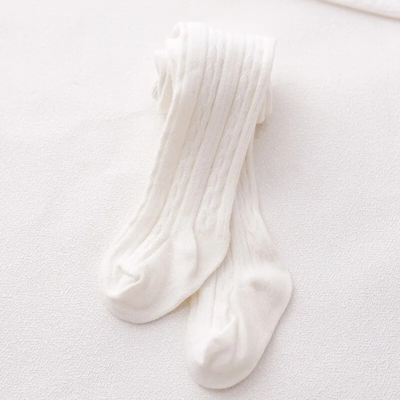 knit tights Baby Autumn Winter Soft Ribbed Cotton Warm Elastic Pantyhose for Newborn Toddler Kid Girl