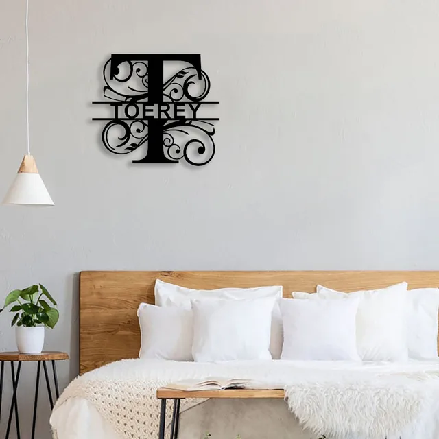 Personalized Monogram Door Decor-T 20