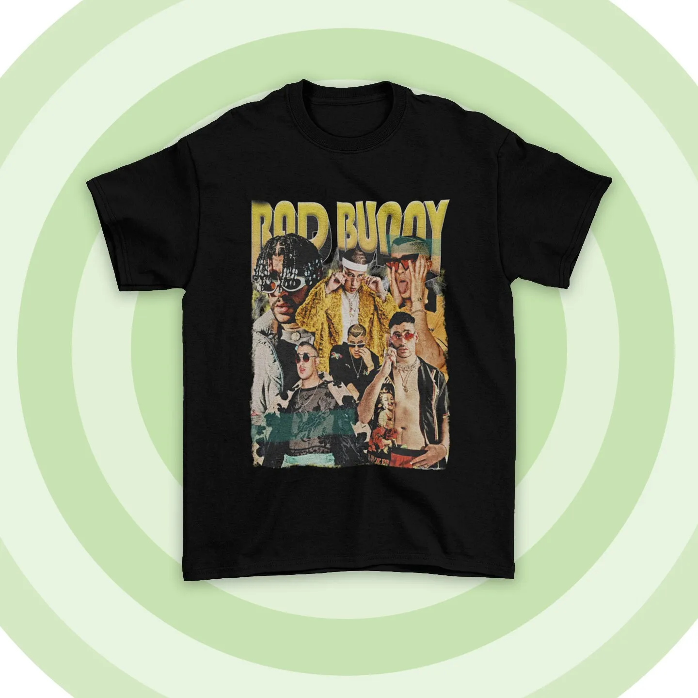T-Shirt Unisex Classica Divertente Bad Bunny El Ultimo Tour Del