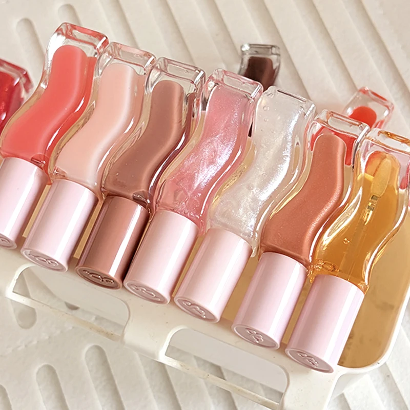 Hydrating Plumping Lip Gloss Set - Shiny, Long-Lasting, Non-Sticky Lip Care Kit