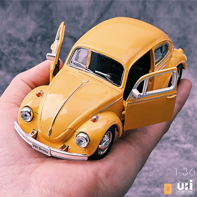 Retro Classic 1967 Beetle Diecast Car - Exquisite Alloy Toy Vehicle