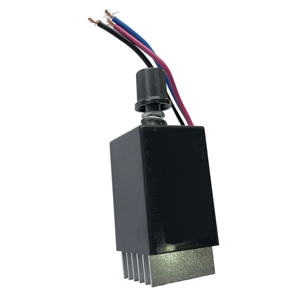 Cooling Systems 12V 24V Controller Adjustable Fan Speed Controller Heat Sink Electric Motor Rheostat