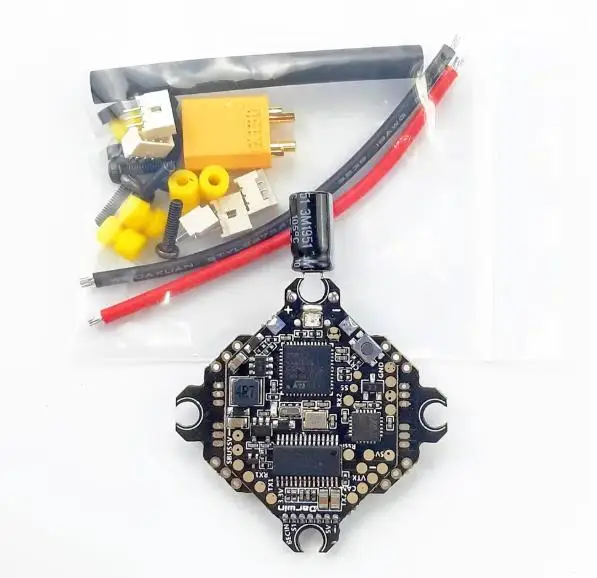 Контроллер полета DARWINFPV F411 AIO ELRS Whoop Blheli_S Betaflight F4 15A OSD BEC BL_S 1-3S 4In1 ESC для RC Drone FPV Racing thumbnail 5