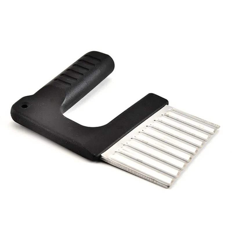 Stainless Steel Potato Cutter Wave Knife French Fries Slicer Vegetable Cutters French Fries Cutting Kitchen Tools Accessories vegetable cutter