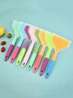 Silicone Kitchen Ware Cooking Utensils Spatula Beef Meat Egg Kitchen Scraper Wide Pizza Cooking Tools Shovel Non-stick Spatula