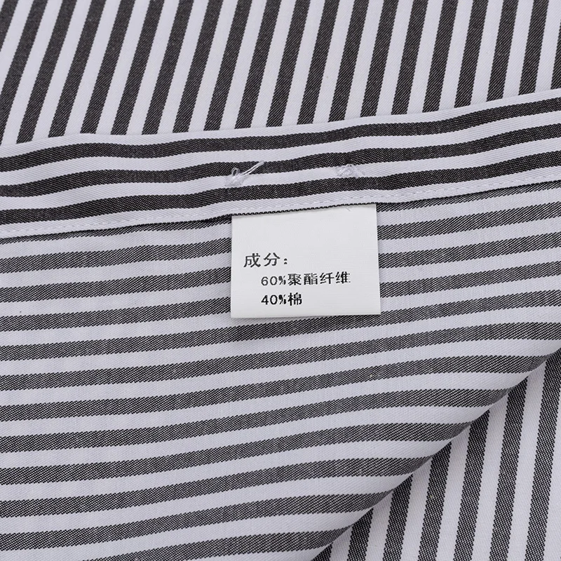 High Qualtiy Men\'s French Cuff Dress Shirt Long Sleeve Slim Fit Tuxedo Shirts with Cufflinks Double Button Collar