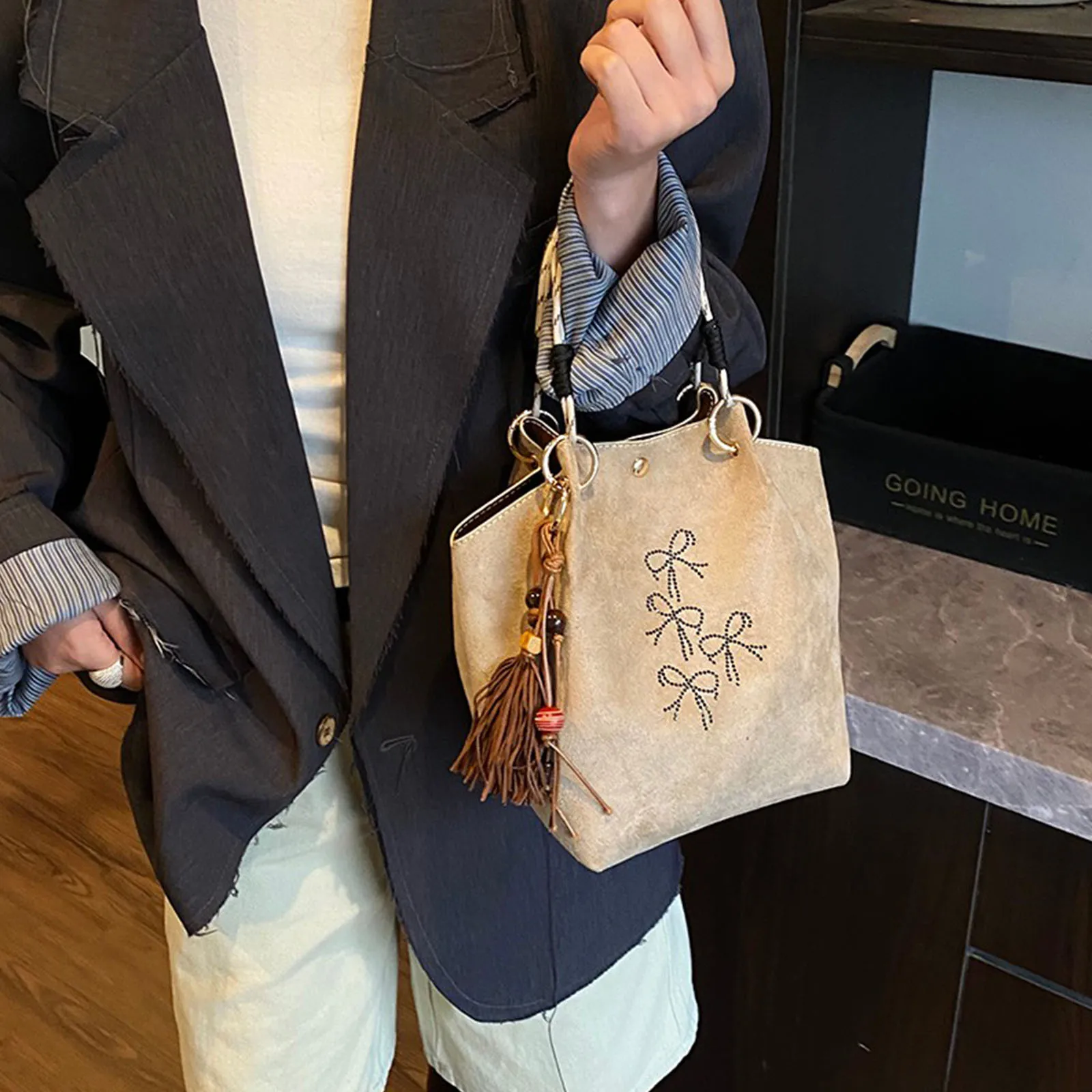 Women Girls Matte PU Leather Underarm Shoulder Bag Single Shoulder Handbag Solid Color Shoulder Bag for School Work Daily Use