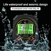 Digital Sports Stopwatch Timer 10/30/60/100 Track Professional Chronograph Counter LCD Training Handheld Luminous Stopwatch 3