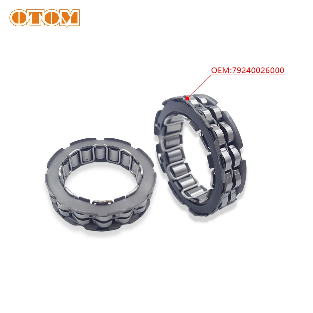 OTOM Motorcycle One Way Starter Clutch Bearing Overrunning Clutch 16 Beads For FREE WHEEL KTM HUSQVARNA 250 350 FC FE EXC-F SXF motorcycle starter bushes