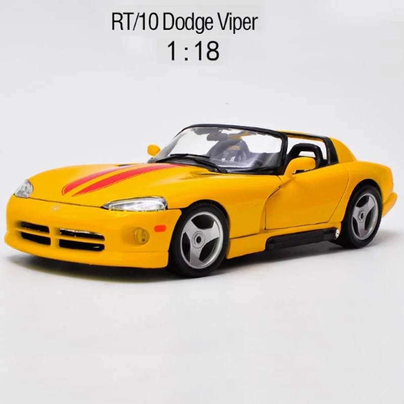 ブラーゴ　BURAGO 1/18 Dodge Viper RT/10 2台セット Vintage Red 1992 Bburago Dodge Viper RT/10 1:18 Die Cast