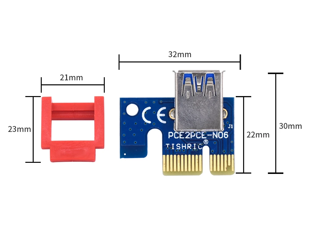 TISHRIC PCIe Riser Card Retainer - Vertical Mount Locker with 1X Small Board Buckle for Video Card Mining (5-20Pcs) Description Image.This Product Can Be Found With The Tag Names Mining riser card, Pcie vertical mount, Riser vertical card adapter, Riser vertical video card, Tishric pcie riser