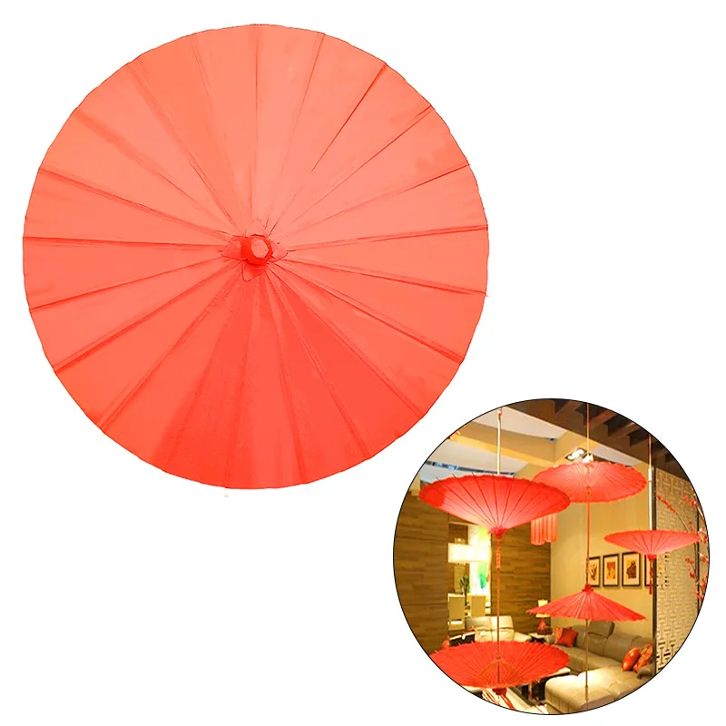 20//30/40cm Wedding Party Favor Paper Parasol Bamboo Umbrella Colorful Oil-paper Umbrella Bridal Shower Photo Prop Crafts Decor