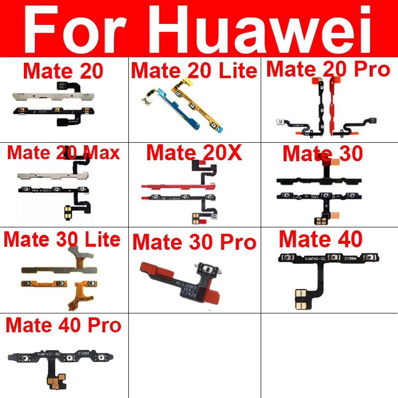 Power and Volume Side Button Flex Cable Switch Keys Flex Ribbon