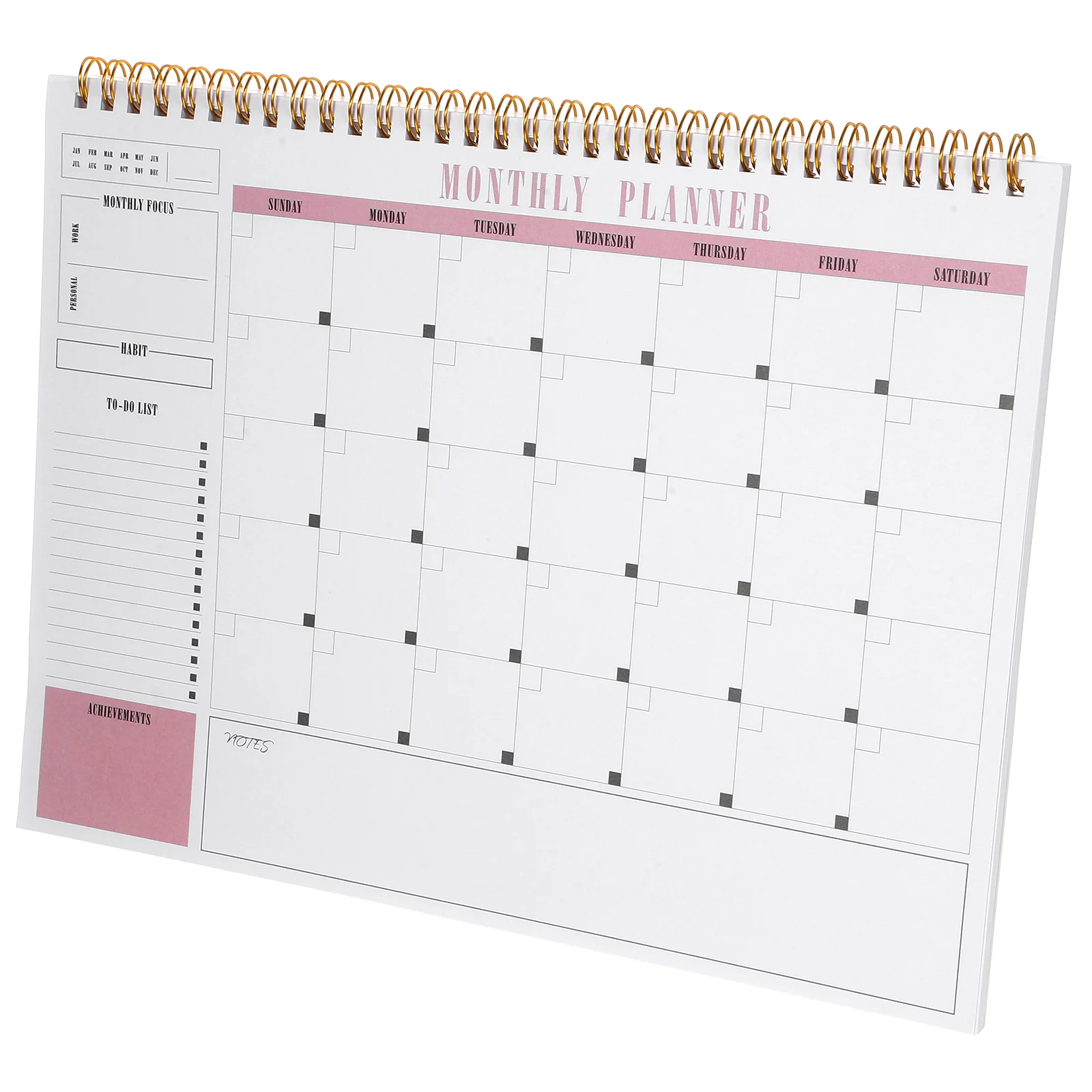 

Agenda Book Offic Notebook Memo Efficient Families Portable Paper Aluminum Alloy Yearly Planner Notepad