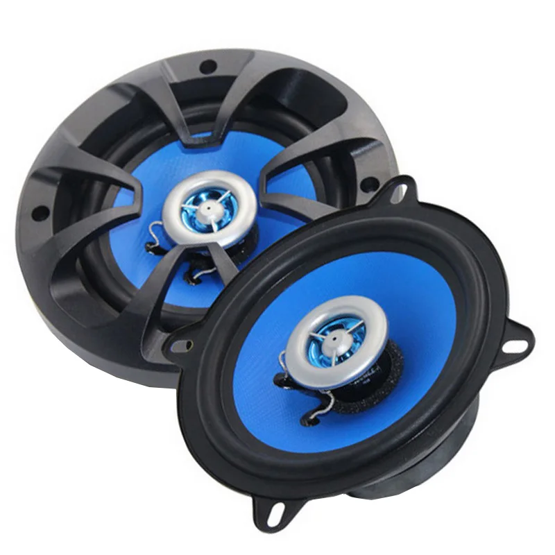 

5 Inch Audio Speakers 2-way Two Coaxial Car car stereo Speaker Blue 100 Watts 2pcs coaxial speaker