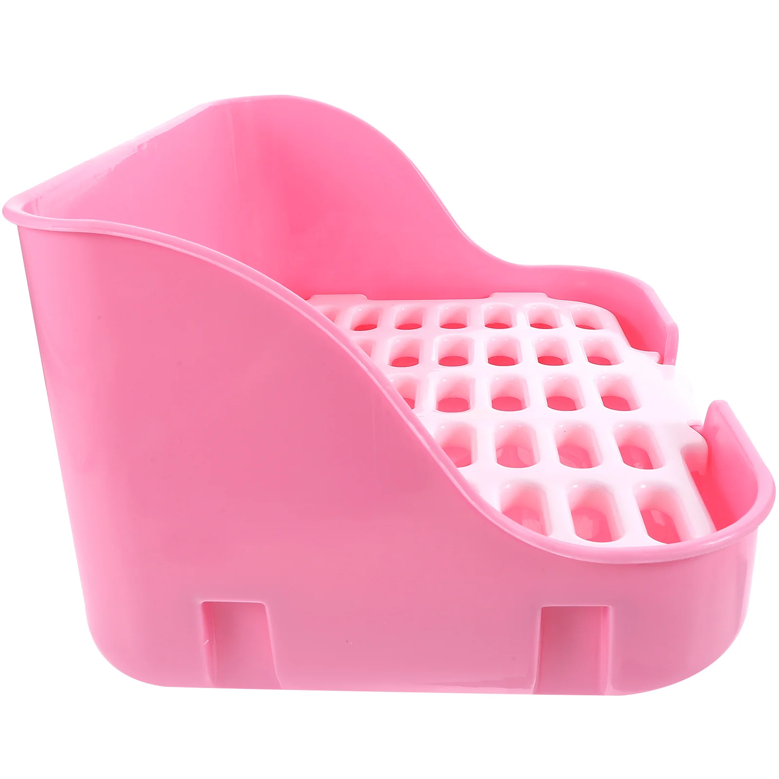 

Large Rabbit Litter Box Plastic Pet Toilet Potty Trainer Corner Toilet Hedgehog Litter Pan Box Bunny Guinea Pig