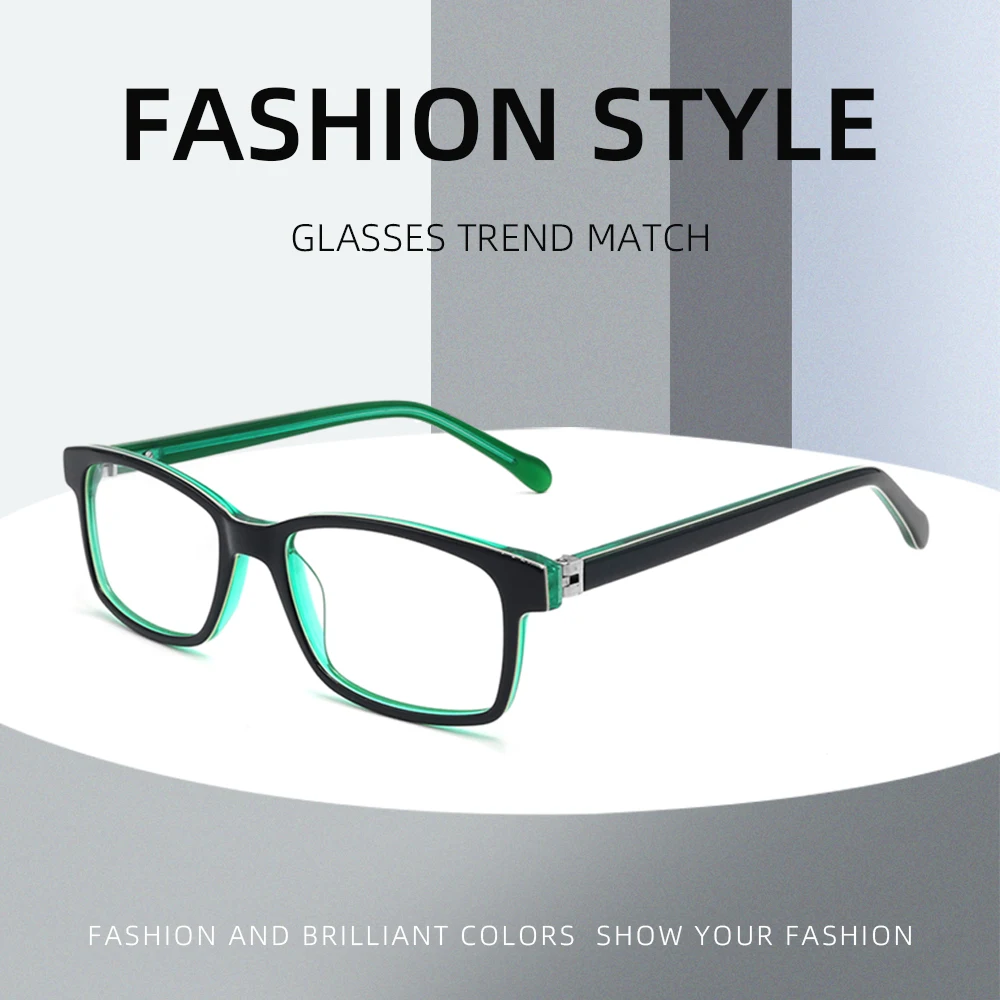 Optical Glasses Frames IENJOY 180 Bend Spring Hinge Acetate Child Boy Girl Myopia Prescription Eyeglass Frames Kid Optical Glasses Frame optical glasses frames