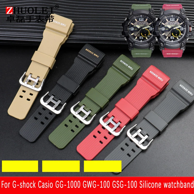 Per Casio G-Shock Gg-1000/Gwg-100/Gsg-100 Uomo Sport Impermeabile Sostituire Cinturino Cinturino Accessori Per Orologi Cinturino In Resina