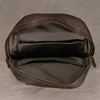 Fashion Leather Backpack Men Male Laptop Backpack For 15.6 Inch ComputerTravel Backpack Men's Leather Bagpack School Daypack Men 5