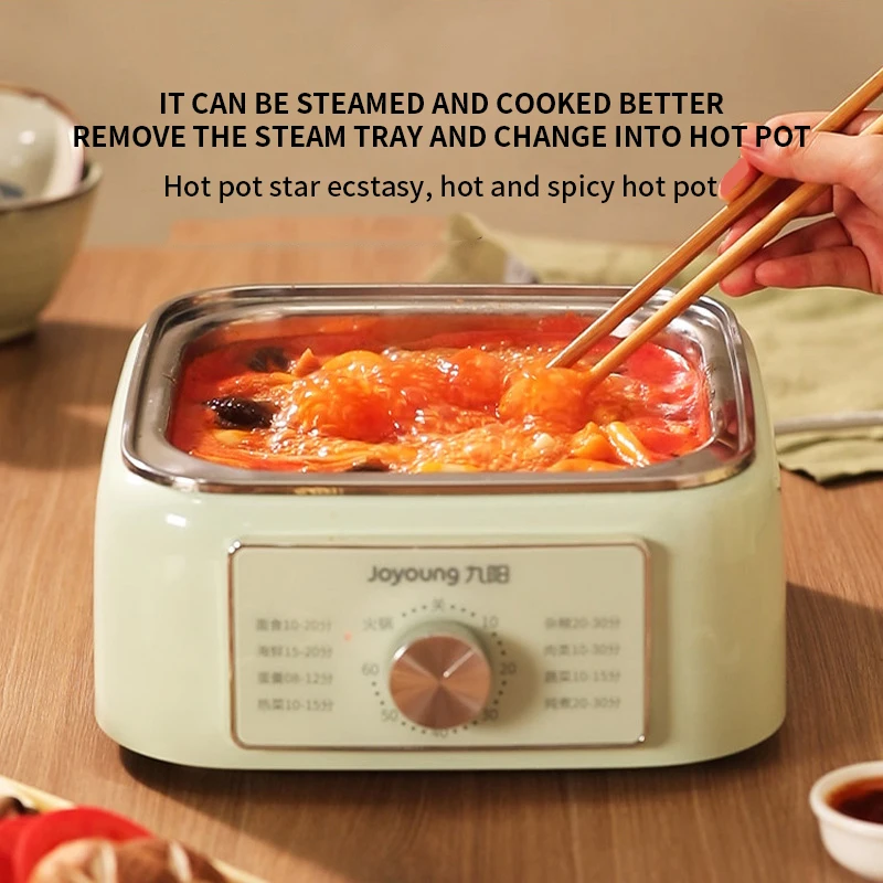 Joyoung electric steamer multifunctional household capacity multi-layer steamer box steamer breakfast machine 6