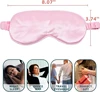 Imitated Silk Eye Patch Shading Sleep Eye Mask Eyepatch Travel Relax Cover Eyeshade Health Sleeping Shield Eye Care Tools 5