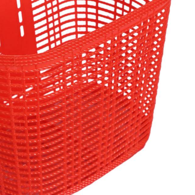 Plastic Bike Basket Pet Carrier Organizer Basket Grocery Shopping Children Bike Bicycle Front Basket Riding for Luggage Picnic