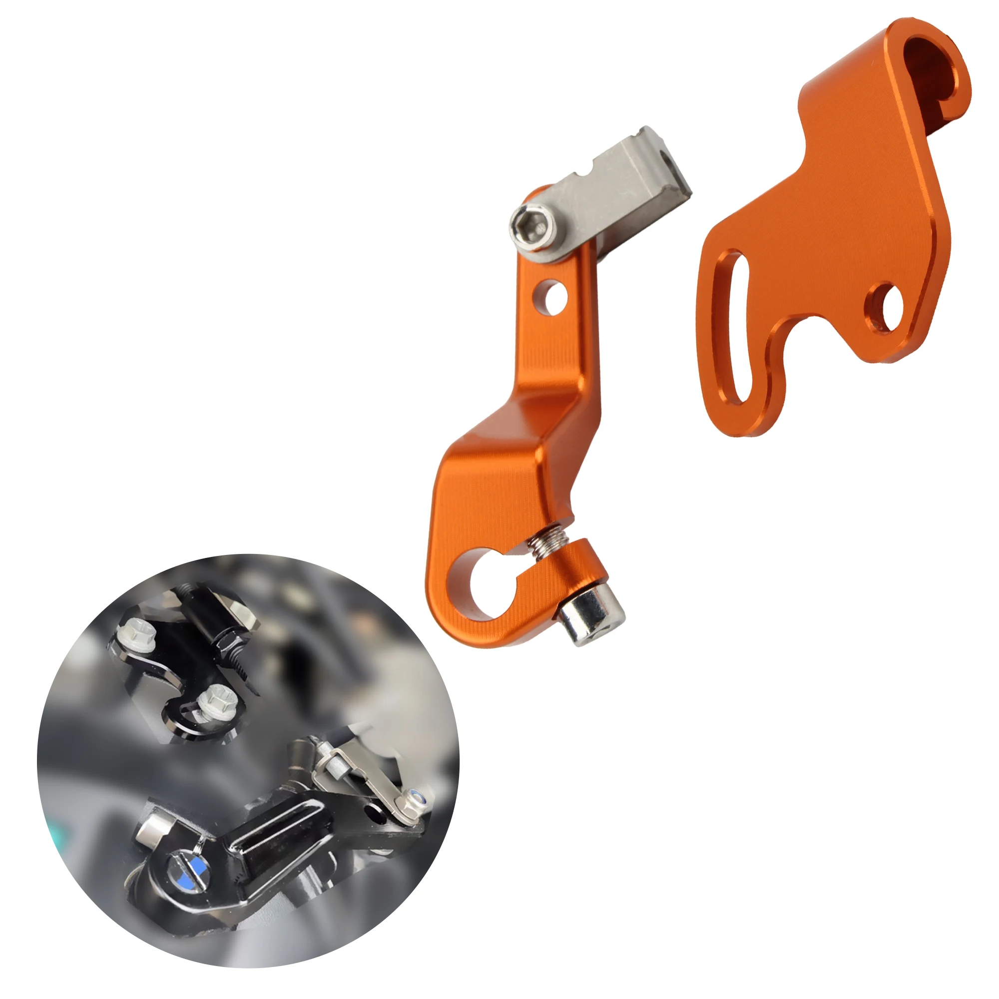 Premium One-Finger Clutch Lever Extension for Motorcycles - 2024 Edition