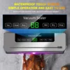 Electric Vacuum Sealer Built-in Cutter Kitchen Food Storage Seal Touch Button Dry Wet Food Sealing Packaging Machine with 10Bags 2