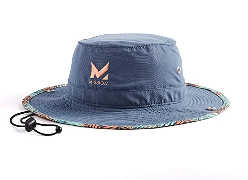 Unisex Men Fishing Boonie Cap Bucket Sun Hat UPF50+ Adjustable Strap Sun Protection Hat Fishing Cap Lightweight
