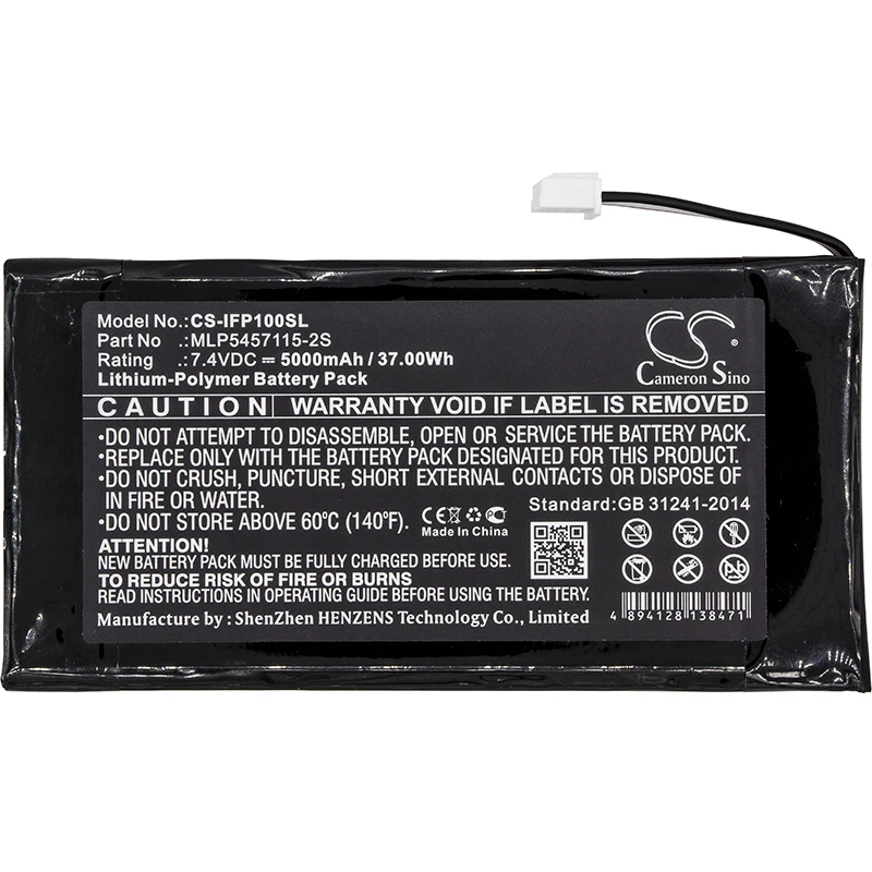 

Cameron Sino 5000mAh battery for Infinity One Premium,MLP5457115-2S