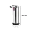 Automatic Soap Dispenser Touchless Liquid Hand Soap Dispenser Stainless Steel Electric Soap Dispenser for Kitchen and Bathroom 6