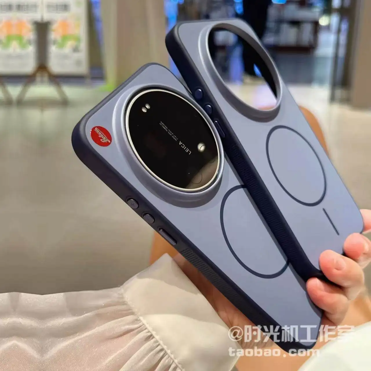 Elegant Magnetic Thin Ring Anti-Drop Case with Wireless Charging Compatibility