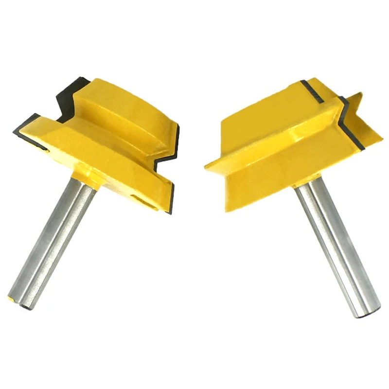 

2 шт. 8 мм Octahedron Tenon нож цилиндрический нож гравировальная Машина деревообрабатывающая фрезерный резак