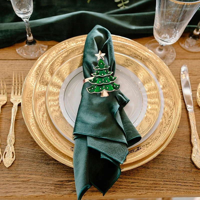Christmas Napkin Ring Set 2