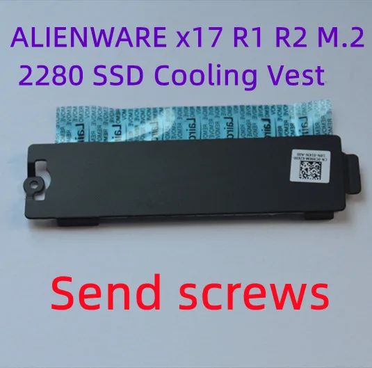 

Dell Alienware Alienware x17 R1 R2 M.2 2280 SSD Solid State Drive Heatsink Radiator Bracket Vest 0C99KM