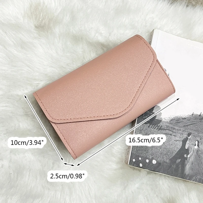 PU Leather Credit Card Holder Fashion Wallet for Women Coin Purse Money Bag