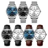 OLEVS Classic Men's Watch Quartz Leather Strap Digital Dial Man Wristwatches Business Casual Watches for Men Relogios Masculino 6