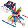 Montessori Toys Wooden Stick Toys for Creative Kids Games Toddlers Color Matching Fine Motor Toys Balance & Patience Training 1