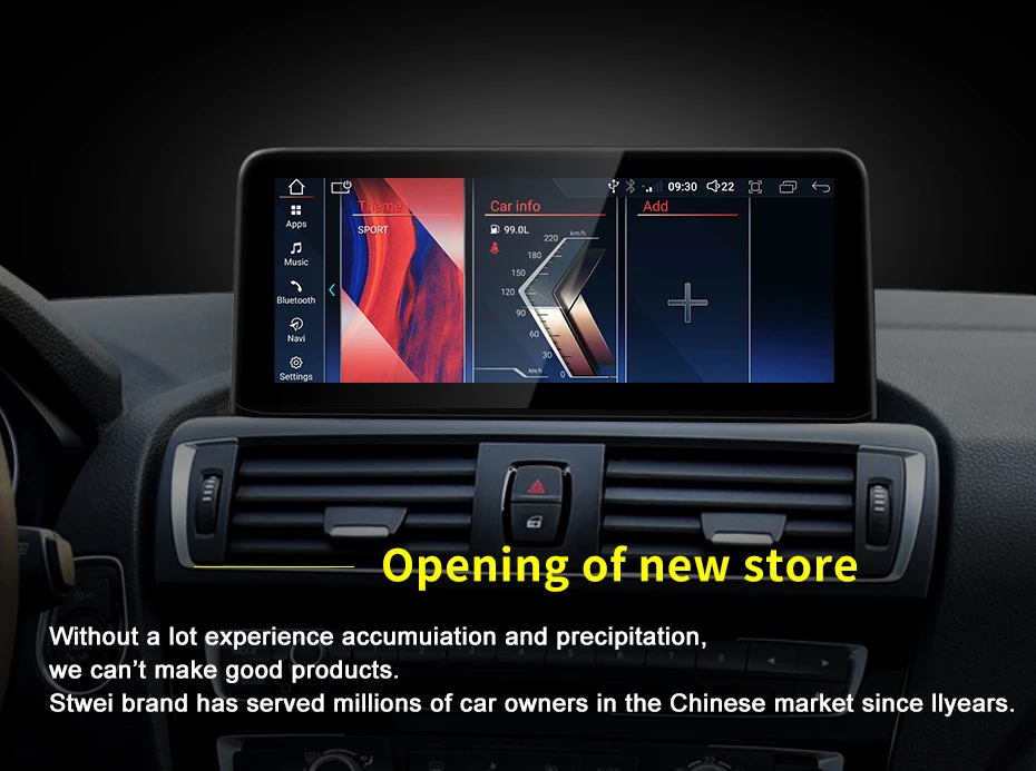 NEW ID8 Qualcomm 8 Core Android13 10.25inch For BMW 1Series F20 F21 Car Video Pl