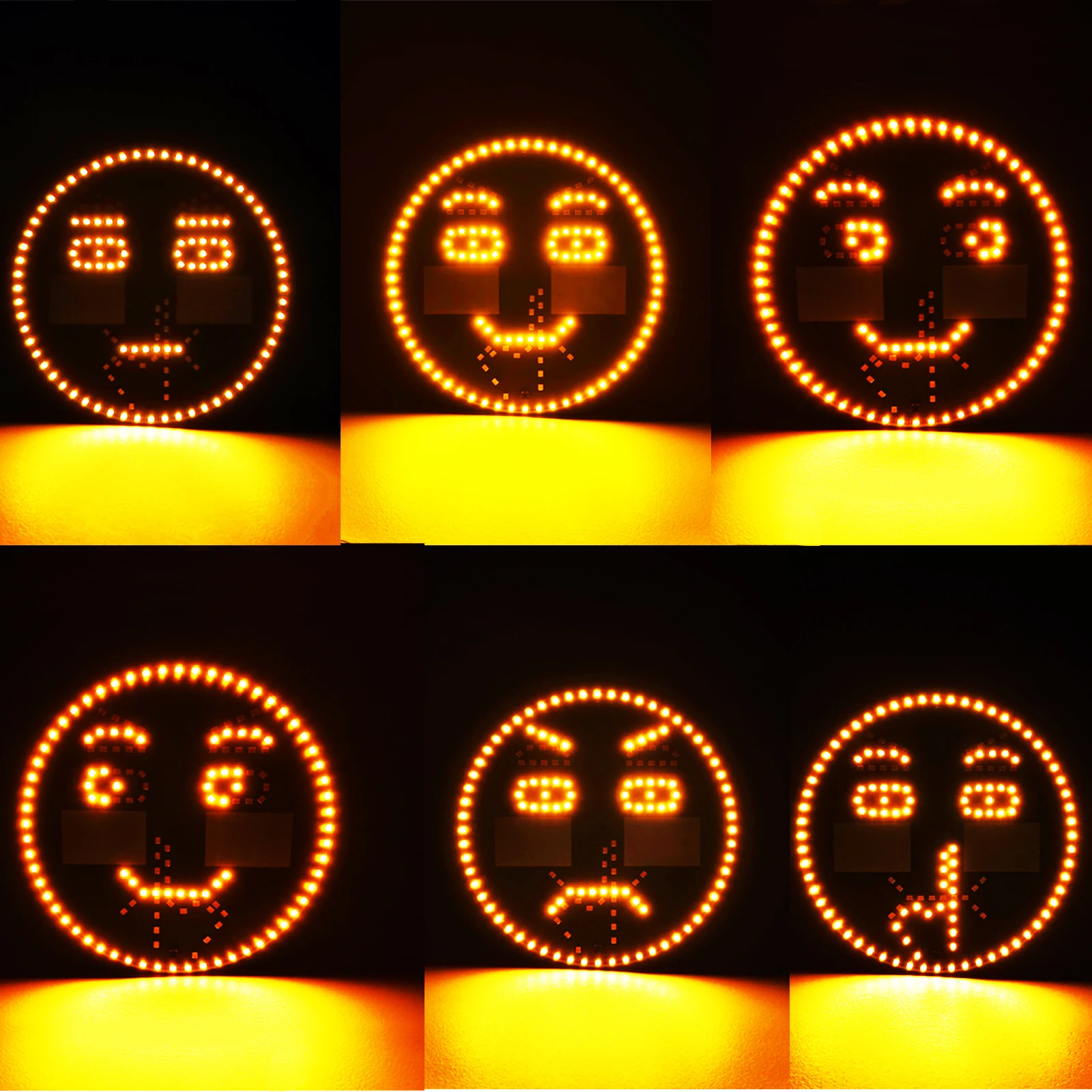 무선 LED 후방 경고 브레이크 라이트, BMW, 폭스바겐, 혼다, 닛산, 포드, 현대용 LED 트렁크 라이트, 손가락 앞 유리 라이트
