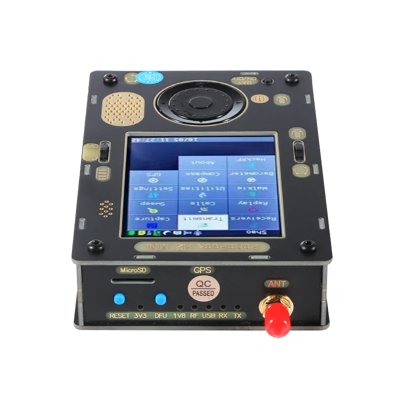 New PortaPack H2 Mini Mayhem 3.2 ġ ġ LCD HackRF One + ׳ + ̽ +  ŰƮ SDR, Ʈ   1MHz-6GHz