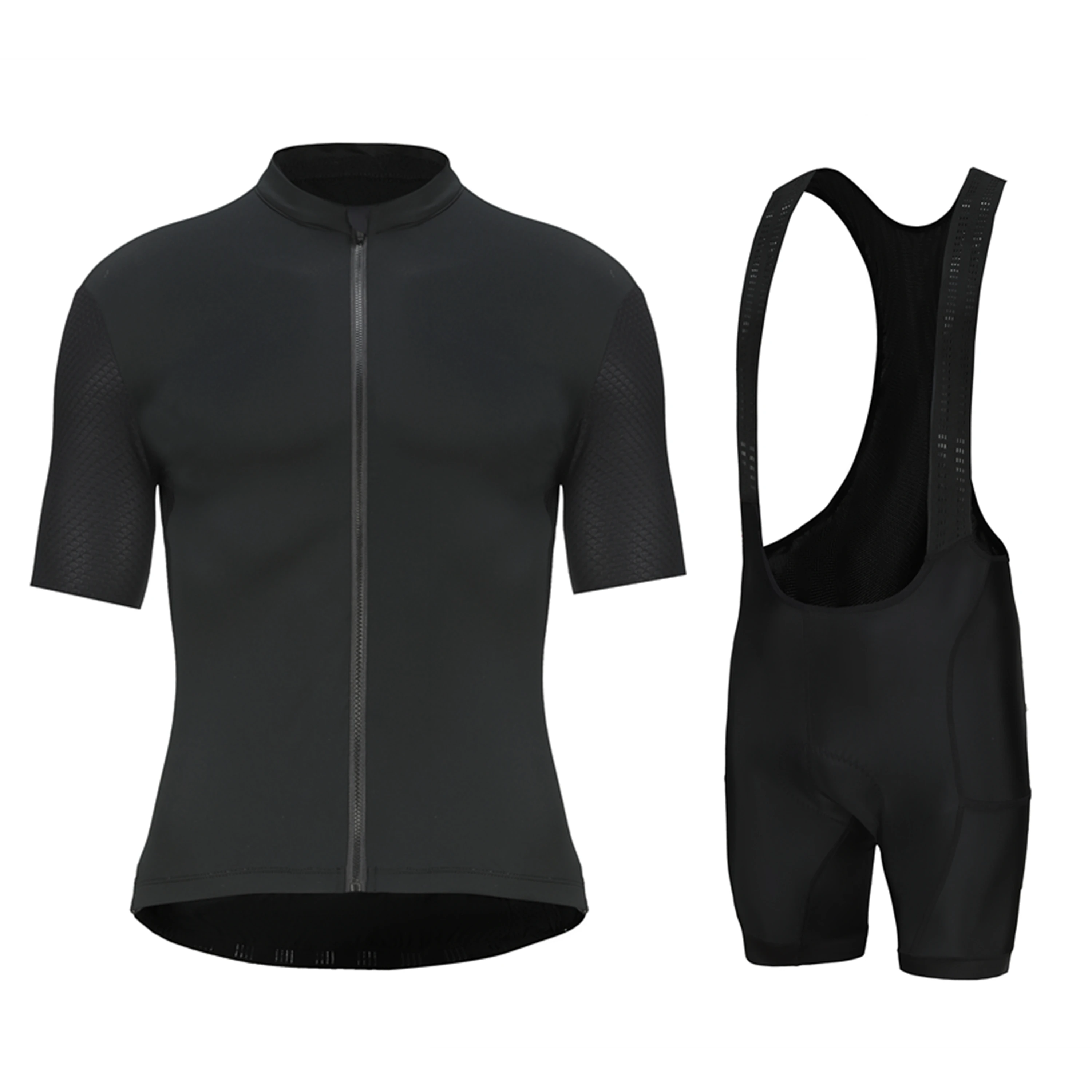 Etxeondo Exo Cargo Fietsshort met Bretels Heren - Anthracite Gray