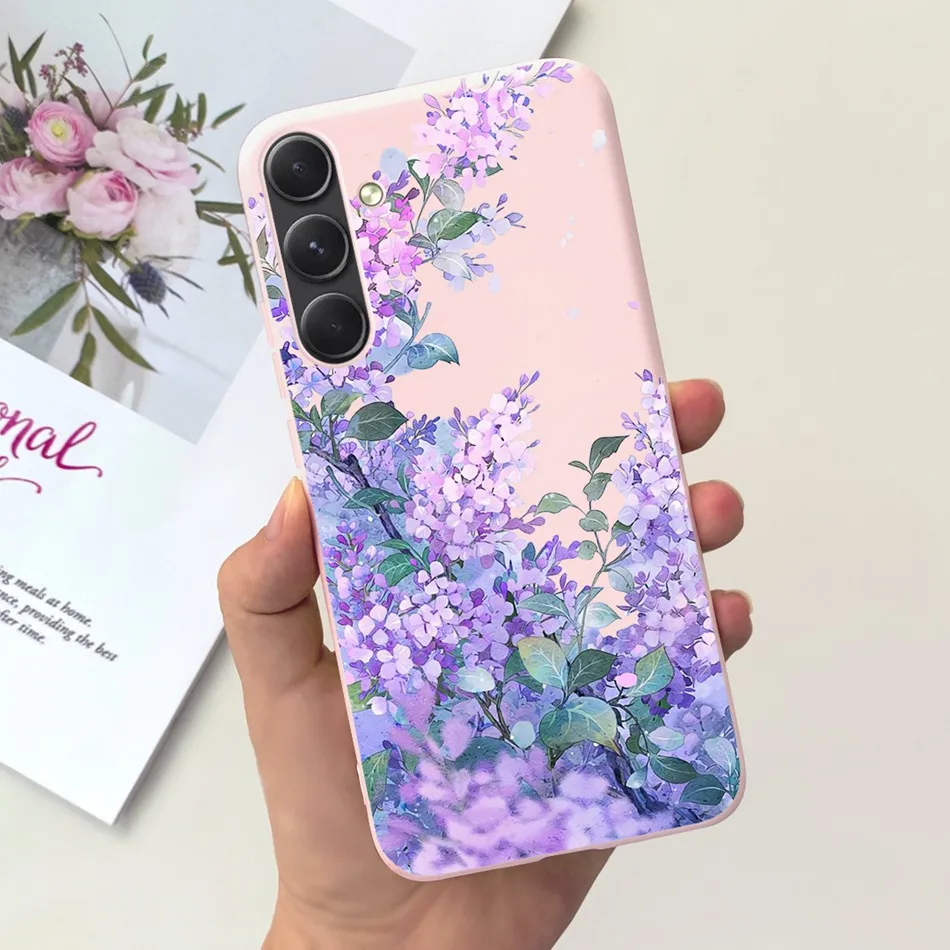 Fashion Moon Pattern Soft Silicon Back Cover