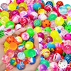 10PCS Rubber Bouncy Balls for Kids Teens Boys Girls Balle Rebondissante 32MM 27MM Party Favors Birthday Gifts Classroom Rewards 6