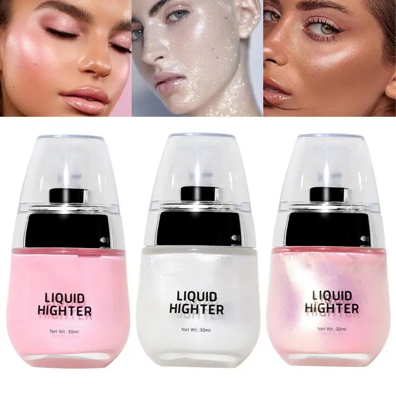 Liquid Body Highlighter Smooth Makeup Shimmer Glow Liquid Radiant