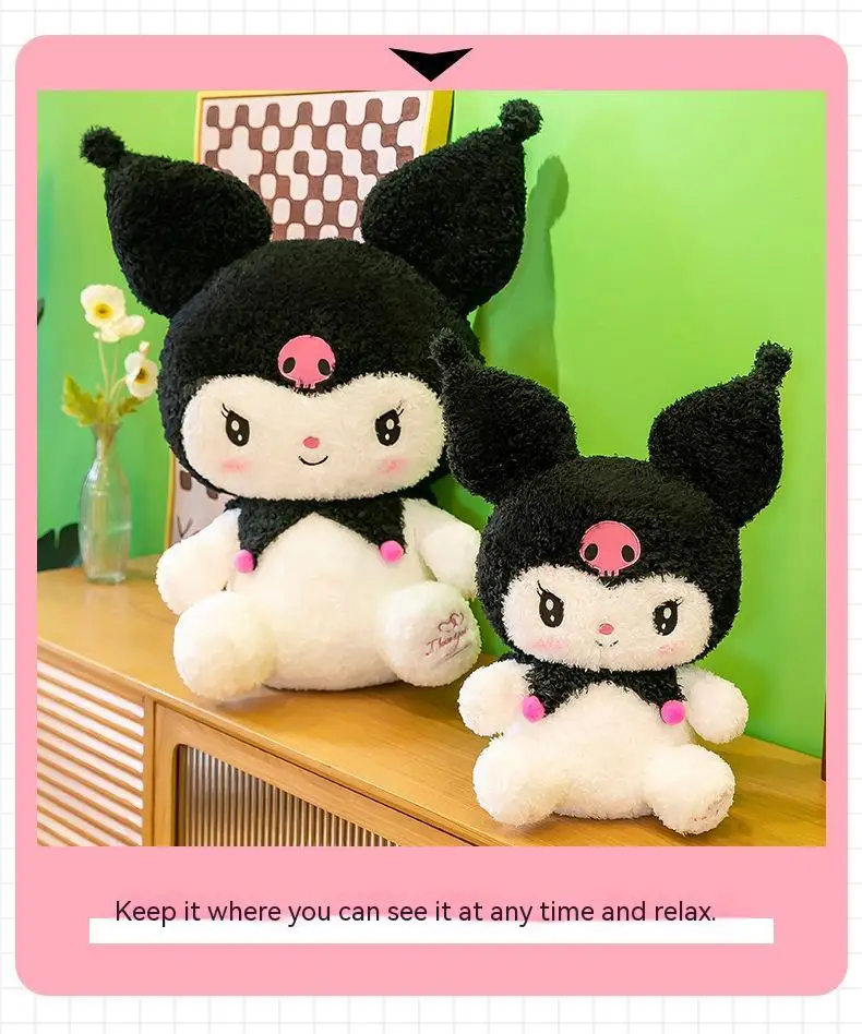 S9be317888f364de1957a13f468c7eeabK - Kuromi Plush