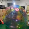 HIBADOU 2m Dia TPU Water Walking Ball Inflatable Water Walking  Ball Zorb Ball Human Hamster Inside Dacing Ball On Sale 1